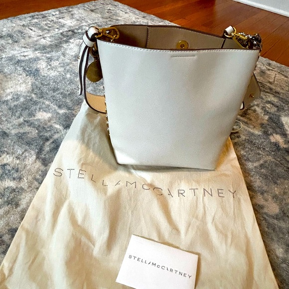 Stella McCartney Handbags - Stella McCartney Frayme Faux Leather Bucket Bag